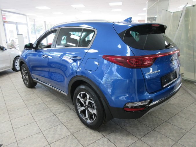 Kia Sportage, 1.6 T-GDI 7DCT 4x4 TOP, barva modrá