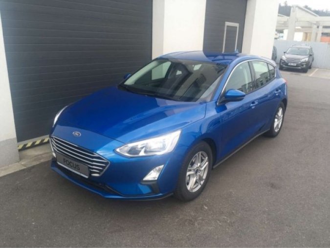 Ford Focus, 1.0 EcoBoost, barva modrá