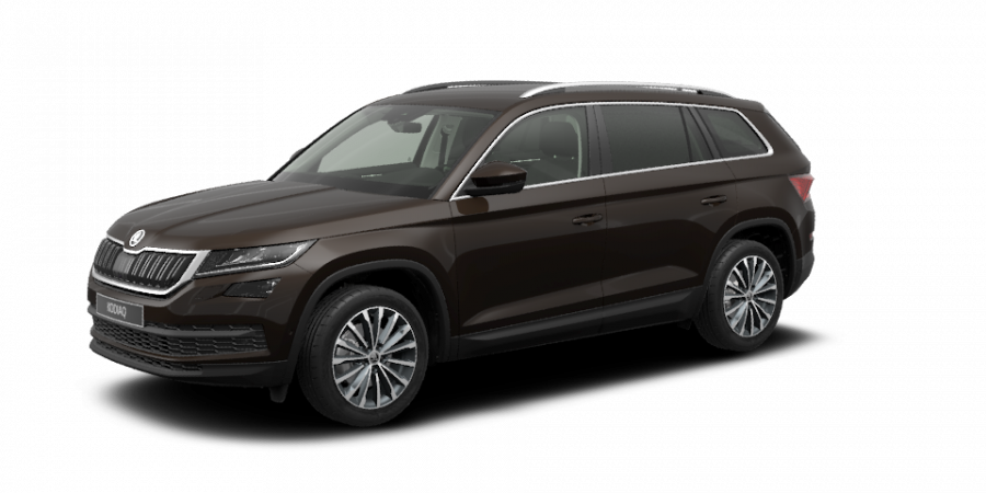 Škoda Kodiaq, 2,0 TDI 147 kW 7-stup. automat. 4x4, barva hnědá