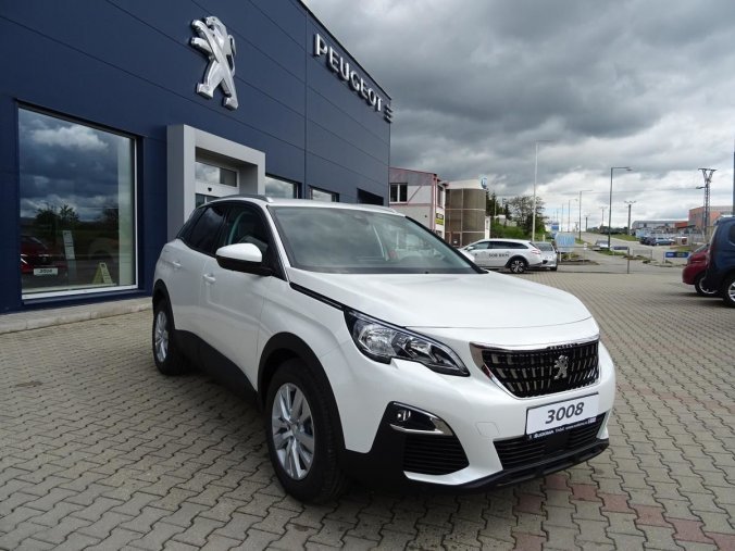 Peugeot 3008, ACTIVE 1.2 PureTech 130k MAN6, barva bílá