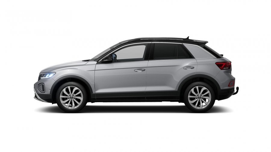 Volkswagen T-Roc, T-Roc Life 1,0 TSI 81kW 6G, barva stříbrná