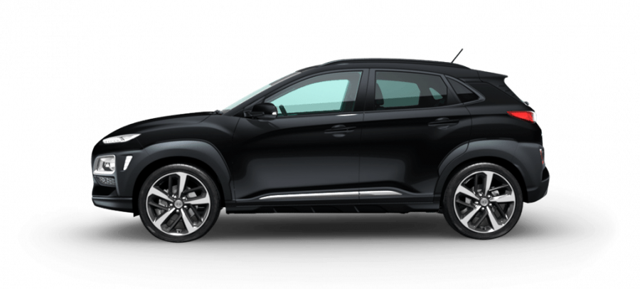 Hyundai Kona, 1,6 T-GDI 130 kW (95 NAT) 7 st. DCT, barva černá