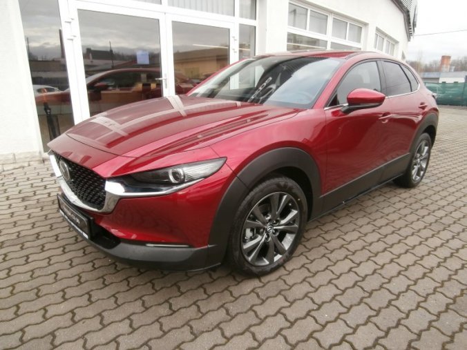 Mazda CX-30, 2,0i X180 PS, barva červená