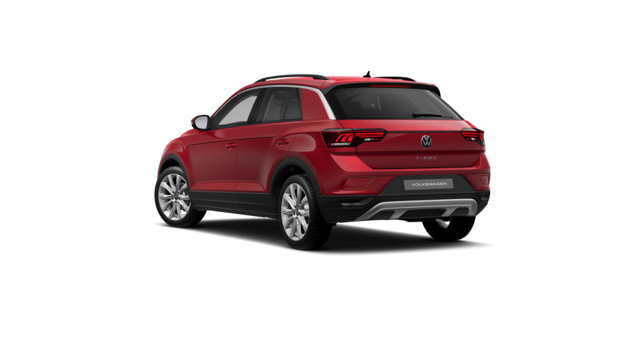 Volkswagen T-Roc, T-Roc People 1,0 TSI 85 kW 6G, barva červená