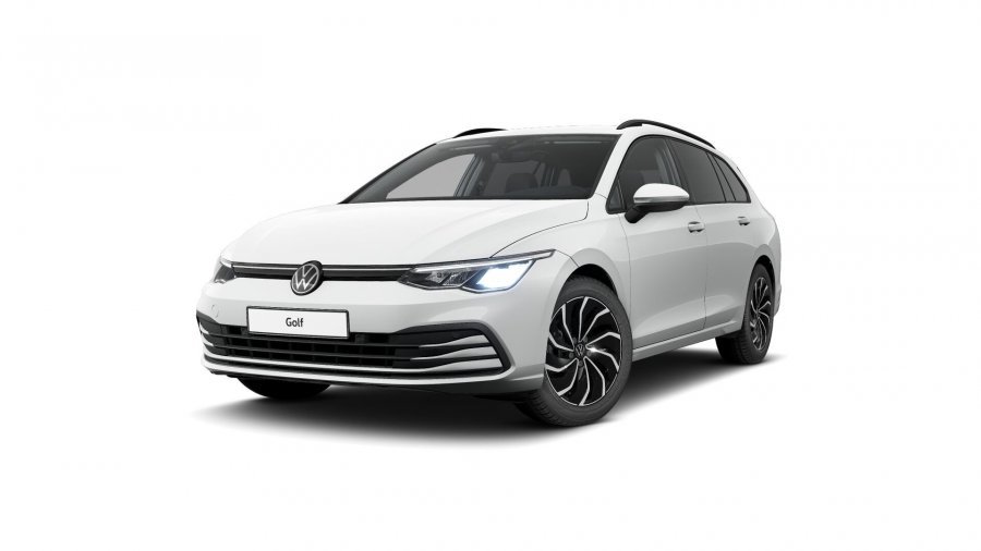 Volkswagen Golf Variant, Golf Variant Life 1,5 TSI 6G, barva bílá