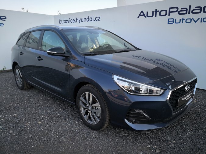 Hyundai i30, 1,0 T-GDI 88 kW (95 NAT) 6 st. man, barva modrá