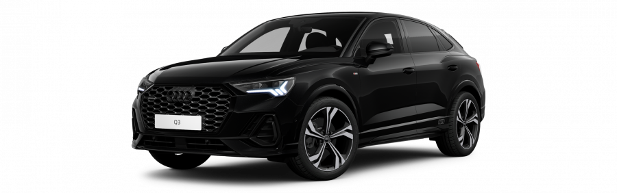 Audi Q3 Sportback, Q3 SB S line 45 TFSI 180 kW q, barva černá