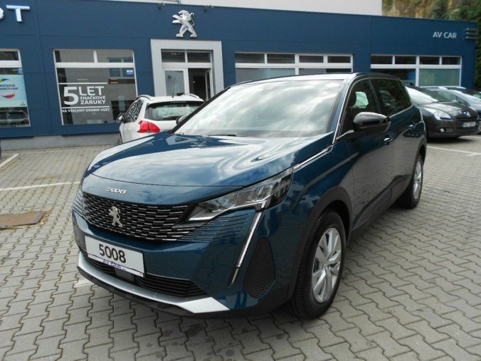 Peugeot 5008, Peugeot 5008 ACTIVE PACK Hybrid 136 e-DCS6, barva modrá