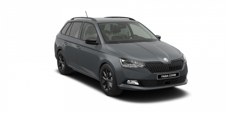 Škoda Fabia, 1,0 TSI 81 kW 6-stup. mech., barva šedá