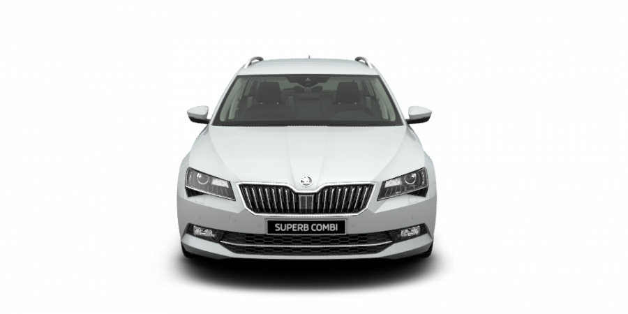 Škoda Superb, 2,0 TDI 140 kW 7-stup. automat., barva bílá