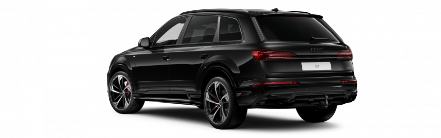 Audi Q7, Q7 S line 55 TFSI quattro, barva černá