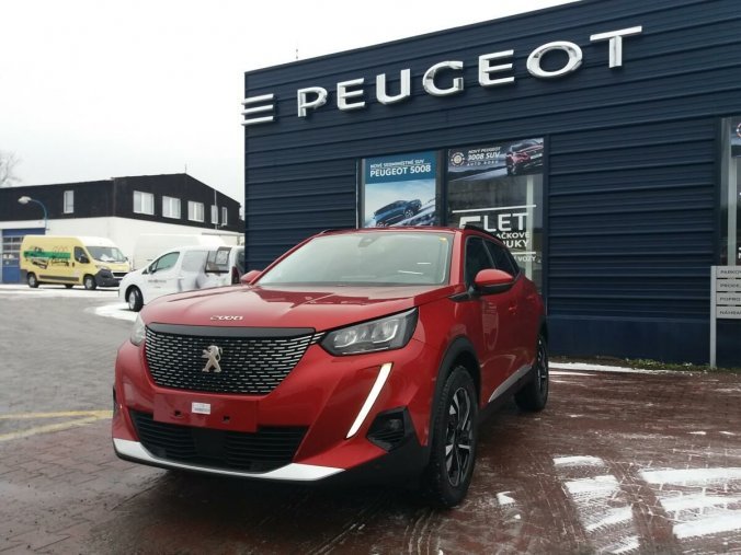 Peugeot 2008, ALLURE 1.2 PureTech 100k MAN6, barva červená