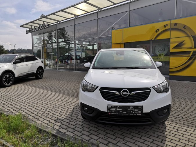 Opel Crossland X, SMILE 1,2 60kW MT5, barva bílá