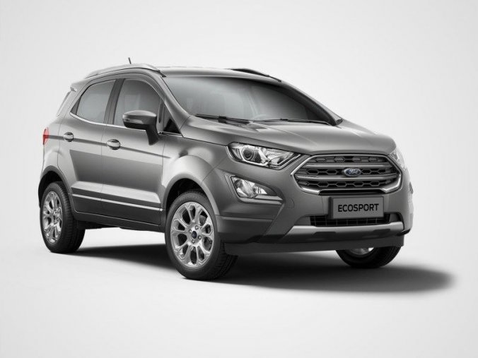 Ford EcoSport, 1.0 EcoBoost, barva stříbrná