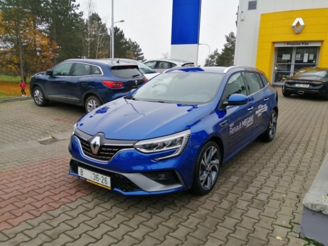 Renault Mégane, TCe 160 EDC Grandtour, barva modrá