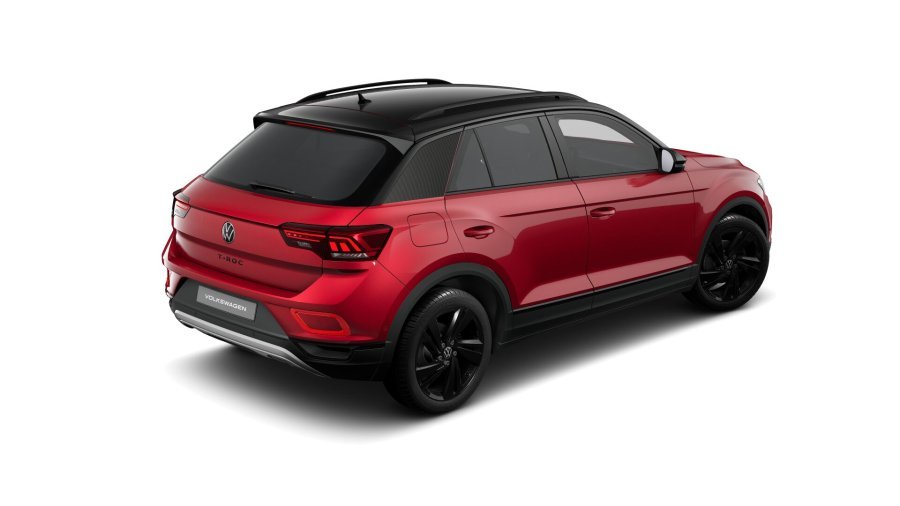 Volkswagen T-Roc, T-Roc Style 1,5 TSI 110 kW 7DSG, barva červená