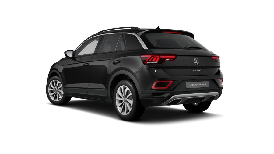 Volkswagen T-Roc, T-Roc People 1,5 TSI 110 kW 6G, barva černá