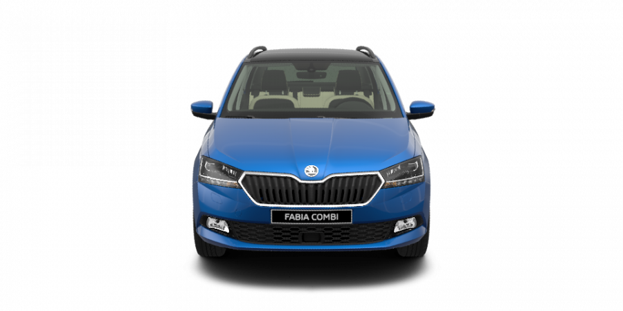 Škoda Fabia, 1,0 TSI 70 kW 5-stup. mech., barva modrá