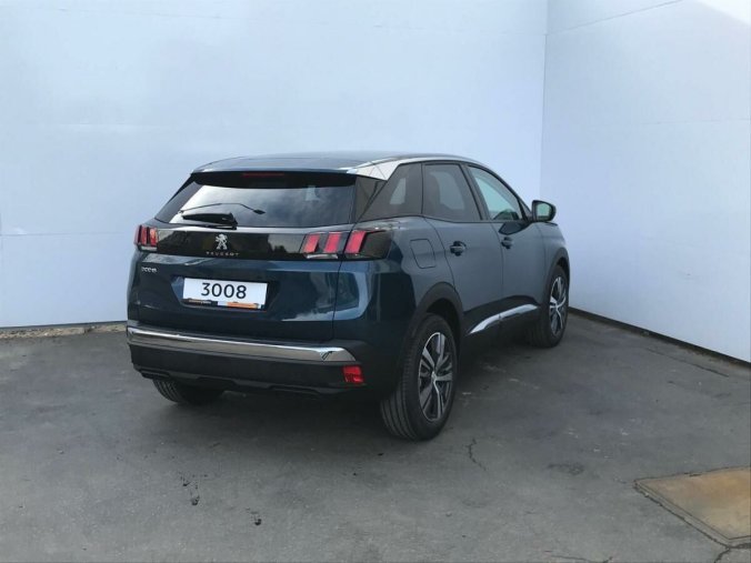 Peugeot 3008, Peugeot 3008 ALLURE PACK Hybrid e-DCS6 Pure, barva modrá