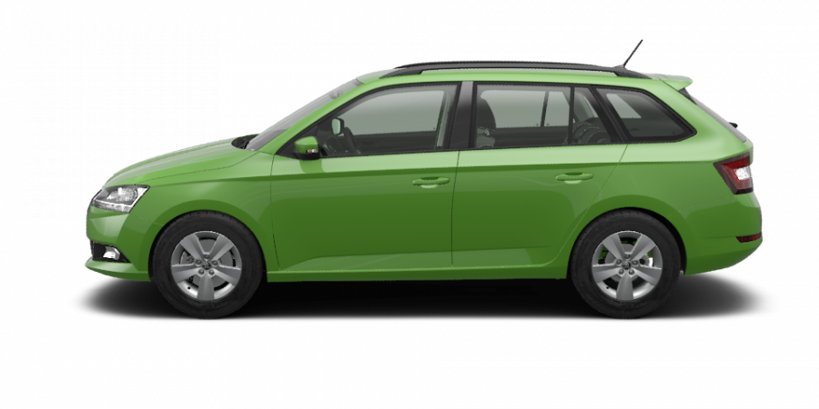 Škoda Fabia, 1,0 TSI 81 kW 6-stup. mech., barva zelená