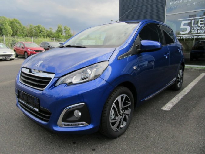 Peugeot 108, ALLURE 1.0 VTi 72 S&S MAN5, barva modrá