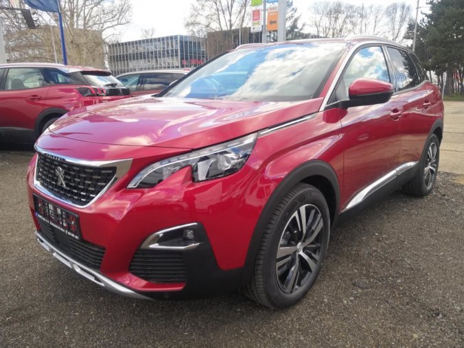 Peugeot 3008, ALLURE 1.5 BlueHDi 130k MAN6, barva červená