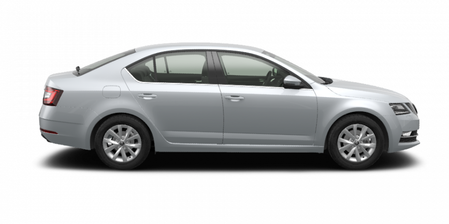 Škoda Octavia, 1,6 TDI 85 kW 5-stup. mech., barva stříbrná