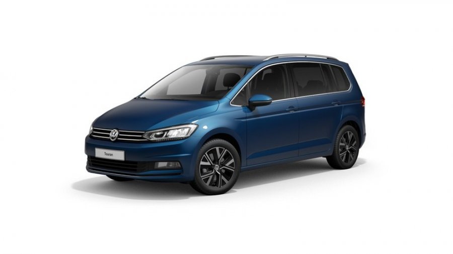 Volkswagen Touran, HL 2,0 TDI 7DSG, barva modrá