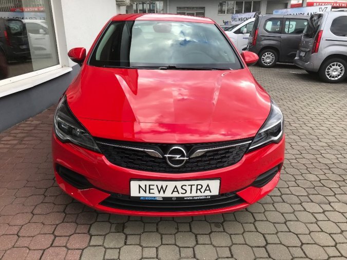 Opel Astra, K 5dv 1.2 Turbo, barva červená