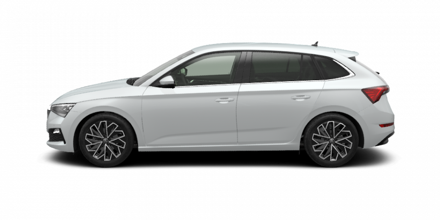 Škoda Scala, 1,0 TSI 81 KW 6-stup. mech., barva bílá