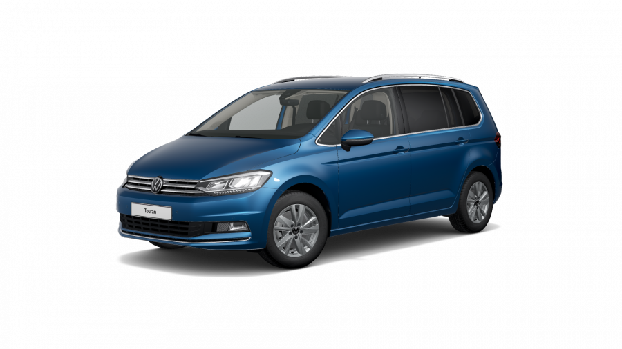 Volkswagen Touran, Touran HL 1,5 TSI EVO2 6G, barva modrá