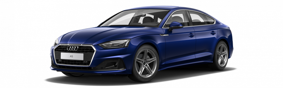 Audi A5, A5 Sportback 35 TFSI 110 kW, barva modrá