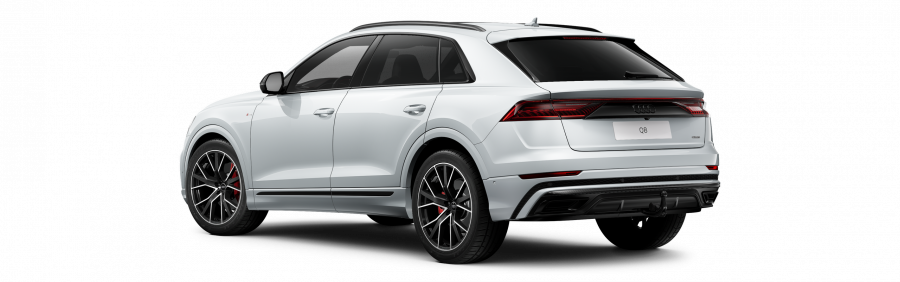 Audi Q8, Q8 50 TDI quattro, barva bílá