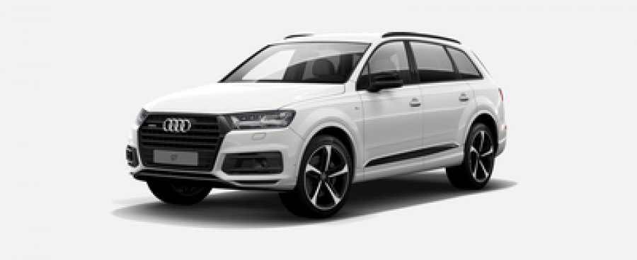 Audi Q7, 50 TDI 210 kW quattro, barva bílá