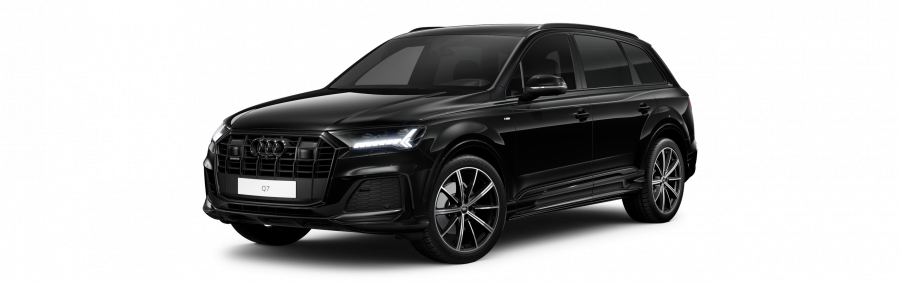 Audi Q7, Q7 S line 50 TDI quattro, barva černá