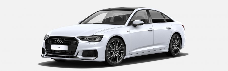 Audi A6, A6 Sport 45 TDI quattro, barva bílá