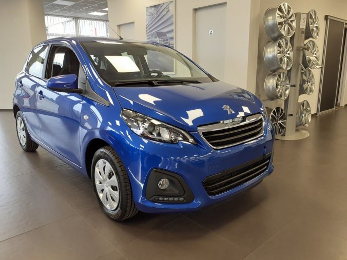 Peugeot 108, 5dv. Active 1.0 VTi 72k, barva modrá