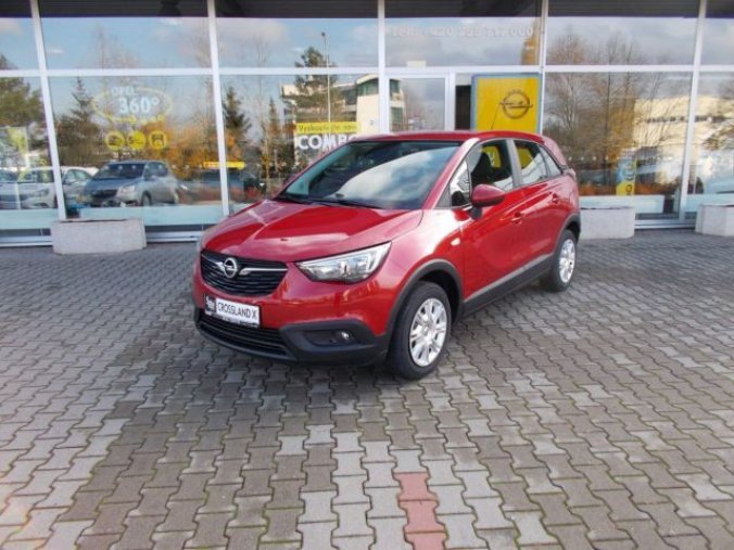 Opel Crossland X, 5-door Enjoy F 1.2XE (60kW/ 83, barva červená