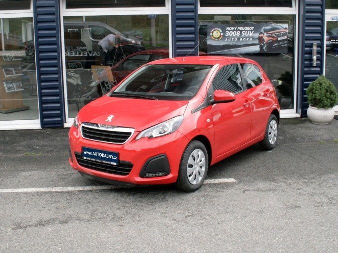 Peugeot 108, ACTIVE 1.0 VTi 72 S&S MAN5, barva červená