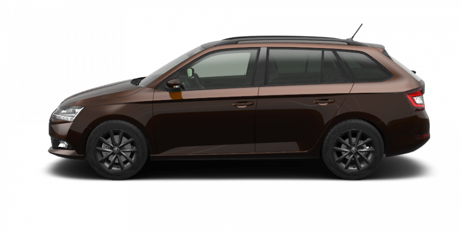 Škoda Fabia, 1,0 TSI 81 kW 6-stup. mech., barva hnědá