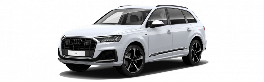 Audi Q7, Q7 S line 50 TDI quattro, barva bílá