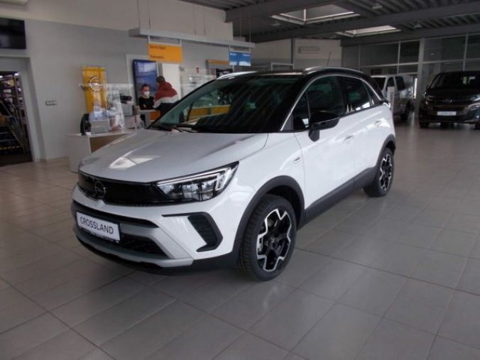 Opel Crossland X, Elegance F 12 XHT (96kW / 130H, barva bílá