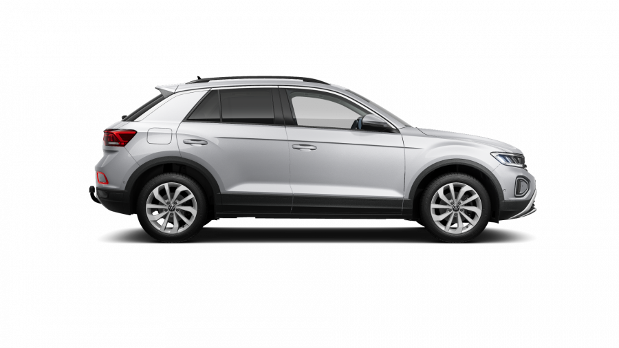 Volkswagen T-Roc, T-Roc Life 1,5 TSI 110 kW 6G, barva stříbrná