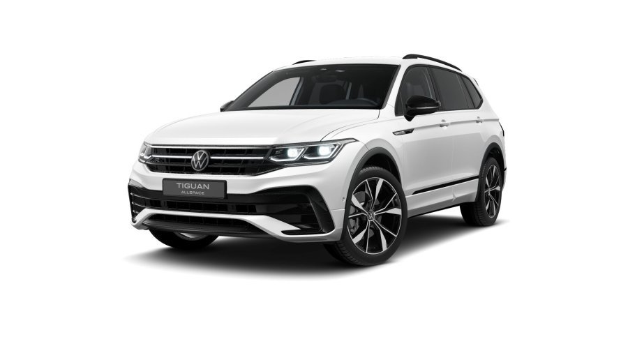 Volkswagen Tiguan Allspace, Allspace R-Line 2,0 TSI 140 kW 4M 7DSG, barva bílá