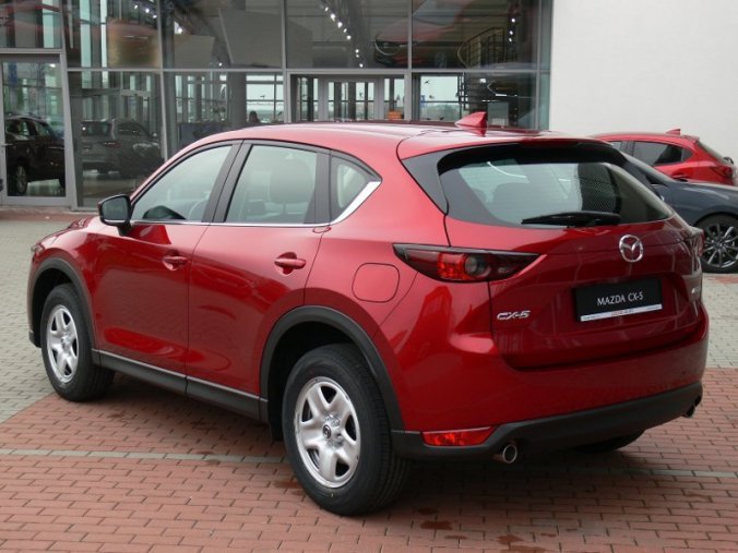 Mazda CX-5, 2.0 Skyactiv G165, barva červená