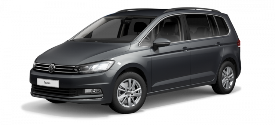 Volkswagen Touran, HL 2,0 TDI 7DSG, barva šedá