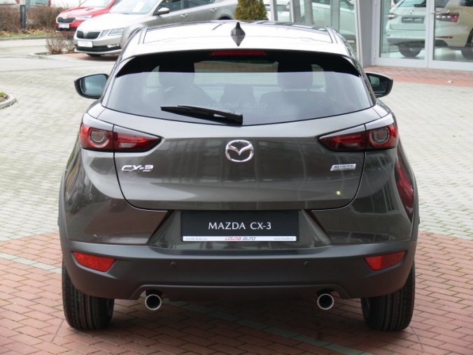 Mazda CX-3, 2.0 Skyactiv G121 + NAVI, barva šedá