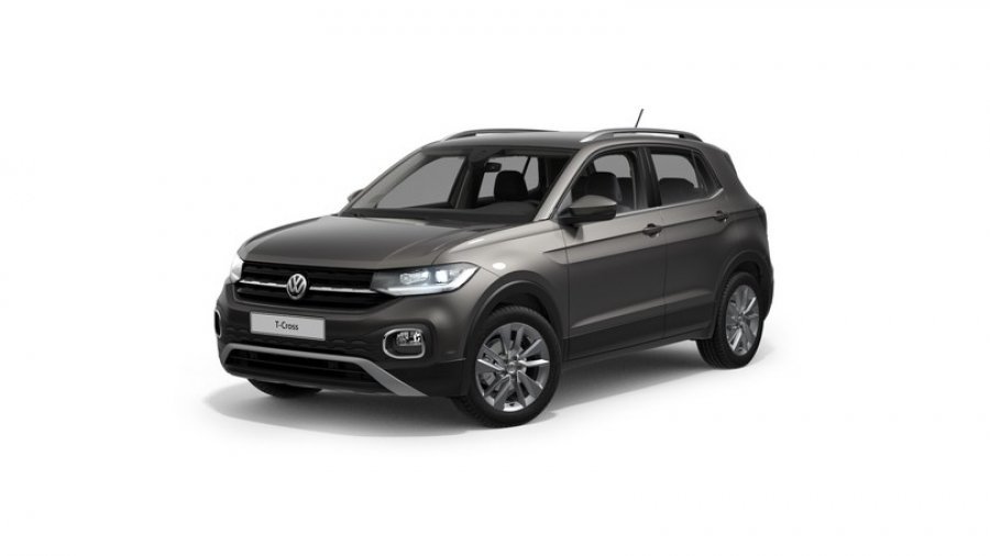 Volkswagen T-Cross, Style 1,5 TSI 110 kW 7DSG, barva šedá