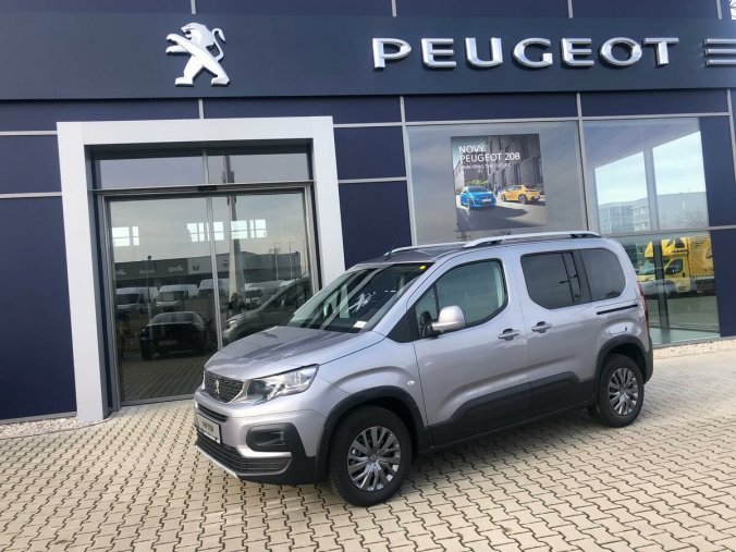 Peugeot Rifter, LONG ALLURE 1.5 HDi 100k MAN6, barva šedá