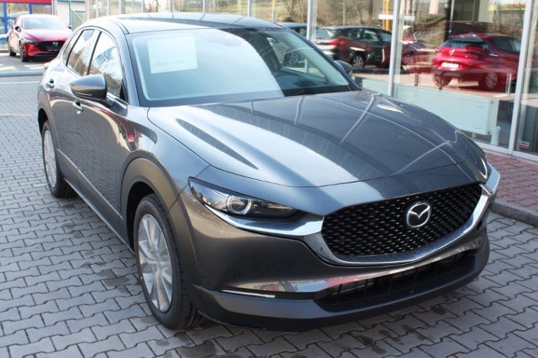 Mazda CX-30, SKYACTIV-X, barva šedá